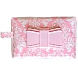 美人家 ビタットを貼って使えるおむつポーチ (ダマスク・ピンク) porch-yoyaku-1-5