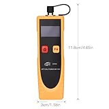 光パワーメーター,BEBETECE 光ファイバーテスター ケーブルテスター -70dBm~ +6dBm-70dBm〜+ 6dBm 測定器