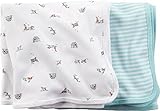 Carter's Blue Puppy 2 Piece Blanket Gift Set by Carter's