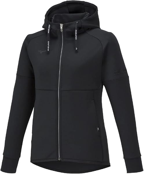 MIZUNO(ミズノ) トレーニングウェアストレッチスウェット フーディ パーカー ジャージ 動きやすい 32MCA330レディース - 1