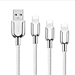 Android nylon braid line is suitable for Apple iphone6 6plus 5S SE 7 fast charging data line (English Edition)