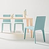 ナチュラル×ブルー ダイニング5点セット  テーブル 布張りチェア4脚付き 食卓 【サイズ】テーブル：幅150×85 高さ72cm チェア：幅45 奥行56 高さ80 SH43cm 北欧 シンプル ダイニングテーブル＆チェアー カントリー調