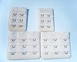 【４枚組】ブラジャー　延長ホック　ベージュ　２段＆３段