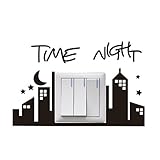 かわいいクリエイティブスイッチステッカーはヒントウォール保育園の装飾を切り替え -A1