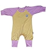 キャピー CAPPY ラグランロンパス ピンク Size3-6m ROM0027