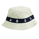 Little Me SafariアウトドアツイルバケットBaby Boys Sun Hatベージュカーキまたは海軍ブルー カラー: ベージュ