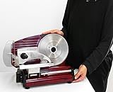 ミナトワークス 家庭用ミートスライサー (回転刃220mm/100V250W) HMS-220