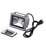EconoLed Remote Control 10w RGB Waterproof LED Flood Light with high quality (16 Different Color Ton