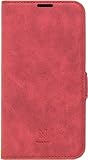 スタイルナチュラル Style Natural iPhone15/14/13兼用手帳型ケース Style Natural Red iP23-61-VS05