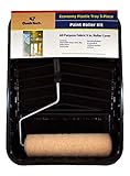 Quali-Tech 914-PT100D RollerLite All Purpose Professional Standard Economy Paint Kit with Plastic Tr