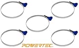 POWERTEC 70120 Key Hose Clamp, 3-1/2-Inch to 4-3/8-Inch [並行輸入品]