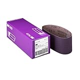 3M 81434 4-Inch by 24-Inch Purple Regalite Resin Bond 150 Grit Cloth Sanding Belt - 5 Pack by 3M [並行