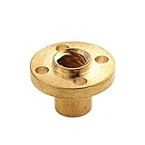 volflashy スクリュー ナット T8 3D プリンタ 部品 アンチバックラッシュ ローディング ナット ねじ付き ロッド リード スクリュー DIY CNC 除去 ギャップ ナット