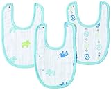 aden by aden + anais (エイデン バイ エイデンアンドアネイ) 【日本正規品】モスリンコットン リトルビブ3枚入り jungle jive J705