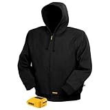 DEWALT DCHJ061B-XL 20V/12V MAX Black Hooded Heated Jacket and Adaptor, X-Large [並行輸入品]