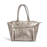 Newlie Lily Tote Diaper Bag, Pewter by Newlie