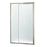 スターリング配管1505d-48 N-g10 65 – 1 / 2インチH x 42 – 48-inch WシャワードアピボットII with Pebbledガラス、ニッケル