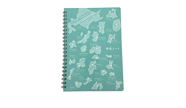 Amazon 雑学罫線ノート 市名 グリーンａ５ ロフトオリジナル 文房具 オフィス用品 文房具 オフィス用品