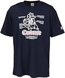 [コンバース] バスケ 半袖シャツ プリントTシャツ 吸汗速乾 CB242363 ネイビー