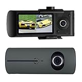 Bolayu 2.7" Vehicle Car DVR Camera Video Recorder Dash Cam G-Sensor GPS Dual Len Camera [並行輸入品]