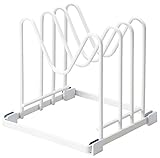 伸晃 ふたスタンド ホワイト 約幅15.8×奥行15×高さ15.7cm FS-W