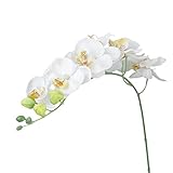 ultniceシミュレーションバタフライOrchid人工花植物ホーム装飾ホワイト