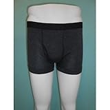 デニム調ボクサーブリーフ 11-702 デニム調黒 M