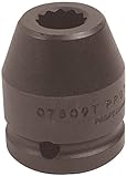 Stanley Proto Industrial J10036T 1-Inch Drive 12 Point Impact Socket 2-1/4-Inch [並行輸入品]