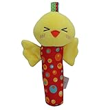 Ch動物Developmental Soft Plush Stuffed幼児ベビーHand Rattles Toys Rattles マルチカラー FRTY