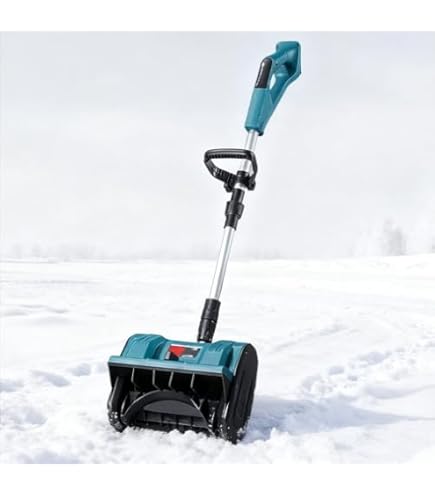 Amazon.co.jp: Hubiuyo 電動除雪機 スノーショベル 充電式 コードレス