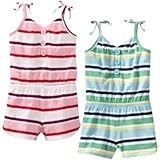 OLD NAVY ボーダー コンビネゾン 【ピンク・ブルー】　【1歳～3歳】　（並行輸入品） (3T　（3歳）, ブルー)