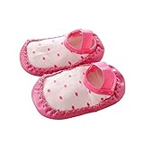 快適な厚みの赤ちゃんのソックスショートスタイルの漫画、フクシア