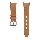 Galaxy Watch6 Hybrid Leather Band (M/L)|キャメル|Samsung純正 国内正規品|ET-SHR96LDEGJP