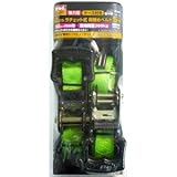 (業務用10セット)TRAD ラチェット式荷締めベルト/荷締め機 【5m/2個入】 使用荷重：約300kg ケース付き TB-325W 〔業務用/家庭用/DIY/日曜大工〕 スポーツ レジャー DIY