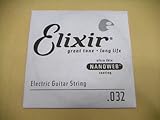 エリクサー .032 バラ弦 1本 コーティング ナノウェブ Elixir エレキギター弦 ワウンド弦