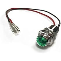 緑色 20個セット パイロットランプ ダイヤカット LED埋め込み式 ナンバー枠 Amazon | 汎用 埋め込み 12V / 24V パイロットランプ LED バルブ