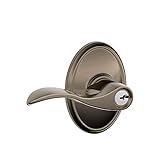 Schlage f51 a ACC 620 WKFウェイクフィールドコレクションアクセントキー付きエントリーレバー、アンティークピューター