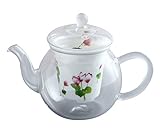 東洋セラミックス 有田焼 セランドグラス おしゃれポット 誕生花 12月 シクラメン KA-300 ピンク 370ml