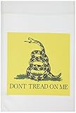 3Dローズ EvaDane - 政治引用 - Dont Tread on Me(俺を踏むな)、蛇 - 旗 - ガーデンフラッグ 30.5 x 45.7cm (12 x 18インチ) - fl_1083