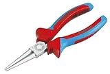 GEDORE 1552104 VDE Round Nose Pliers with VDE Insulating Sleeves, 160mm Length [並行輸入品]
