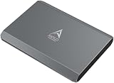 AIOLO INNOVATION 外付けハードディスク 1TB Type-A/Type-C USB 3.0対応 テレビ録画/PC/Mac/MacBook/Chromebook/PS4/XBOX対応 高級アルミボディ A1-1T-GRY-A