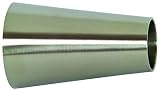 Dixon B31W-R400200P 316L Polished Concentric Weld Reducer, 4 x 2 by Dixon