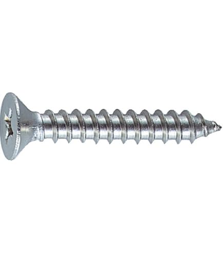Amazon | 4x16mm ピアスビス(皿頭/ｽﾃﾝﾚｽ/1000本) | セルフドリル