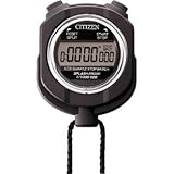 リズム時計工業:シチズン ストップウオッチ055 黒色 8RDA55-002 型式:8RDA55-002