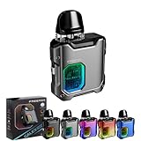 【MTL&RDL向け】電子タバコ FreeMax Galex Nano Kitポッド型 フリーマックス ギャレックス ナノ 小型 スターターキット 800mAH内蔵 水蒸気タバコ でんしたばこ ベイプ コンパクト 充電式KIT ニコチンなし 正規品 (Blue)