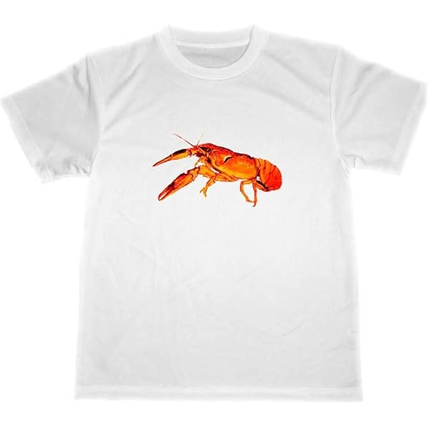Amazon | アメリカザリガニ_エビガニ_ザリガニ Tシャツ | Tシャツ
