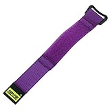 RIP-TIE ケーブルラップ／バックル付 25.4X355.6mm 紫 10パック HB-14-010-V