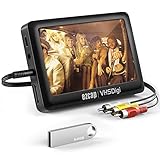 VHS - デジタルコンバーター、ビデオ-デジタルコンバーター3.0 (第3世代)、VCRのビデオ、VHSテープ、Hi8、ビデオカメラ、DVD、TVボックス、ゲームシステムからビデオをキャプチャ。4.3インチTFTスクリーンと64GBのUディスク。