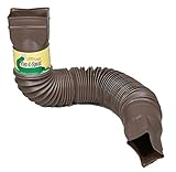 Flex-Drain 85019 Downspout Extension, Brown [並行輸入品]