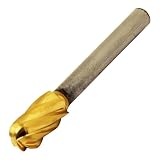 SK11 軸径6mm チタンコート超硬バー 先丸円筒 アルミ用 STCB-27